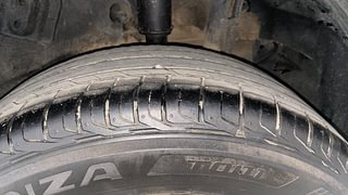 Used 2022 Tata Nexon XZA+ Premium Petrol Automatic tyres LEFT REAR TYRE TREAD VIEW