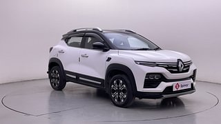 Used 2022 Renault Kiger RXZ Turbo CVT Dual Tone Petrol Automatic exterior RIGHT FRONT CORNER VIEW