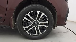 Used 2022 Maruti Suzuki New Ertiga ZXI+ AT Petrol Automatic tyres RIGHT FRONT TYRE RIM VIEW