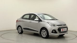 Used 2016 Hyundai Xcent [2014-2017] S Petrol+CNG (Outside Fitted) Petrol+cng Manual exterior RIGHT FRONT CORNER VIEW