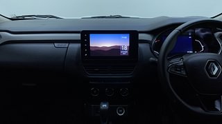 Used 2022 Renault Kiger RXZ Turbo CVT Dual Tone Petrol Automatic interior MUSIC SYSTEM & AC CONTROL VIEW