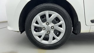 Used 2019 Hyundai Grand i10 Magna 1.2 Kappa VTVT Petrol Manual tyres LEFT FRONT TYRE RIM VIEW