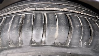 Used 2012 Hyundai Verna [2011-2015] Fluidic 1.6 CRDi SX Diesel Manual tyres LEFT FRONT TYRE TREAD VIEW