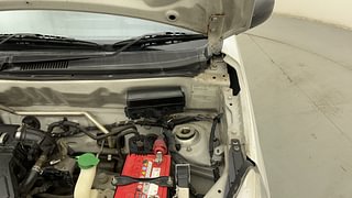 Used 2015 Maruti Suzuki Alto K10 [2014-2019] VXI AMT Petrol Automatic engine ENGINE LEFT SIDE HINGE & APRON VIEW