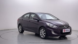 Used 2012 Hyundai Verna [2011-2015] Fluidic 1.6 CRDi SX Diesel Manual exterior RIGHT FRONT CORNER VIEW