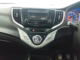 Used 2017 Maruti Suzuki Baleno [2015-2019] Zeta Petrol Petrol Manual interior MUSIC SYSTEM & AC CONTROL VIEW