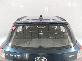 Used 2022 Hyundai Grand i10 Nios Sportz 1.2 Kappa VTVT Petrol Manual exterior BACK WINDSHIELD VIEW