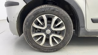 Used 2022 Maruti Suzuki Wagon R 1.0 VXI CNG Petrol+cng Manual tyres LEFT FRONT TYRE RIM VIEW