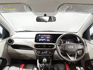 Used 2022 Hyundai Grand i10 Nios Sportz 1.2 Kappa VTVT Petrol Manual interior DASHBOARD VIEW