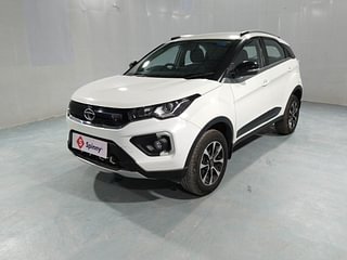 Used 2021 Tata Nexon XZ Plus Petrol Petrol Manual exterior LEFT FRONT CORNER VIEW