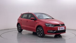 Used 2015 Volkswagen Polo [2014-2020] Highline 1.5 (D) Diesel Manual exterior RIGHT FRONT CORNER VIEW