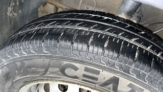 Used 2019 Hyundai New Santro 1.1 Magna Petrol Manual tyres LEFT FRONT TYRE TREAD VIEW