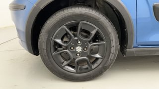 Used 2017 Maruti Suzuki Ignis [2017-2020] Alpha MT Petrol Petrol Manual tyres LEFT FRONT TYRE RIM VIEW