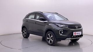 Used 2021 Tata Nexon XZA Plus AMT Petrol Petrol Automatic exterior RIGHT FRONT CORNER VIEW