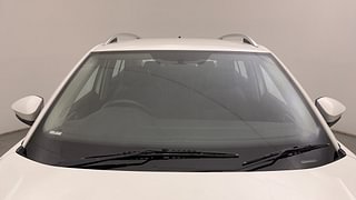 Used 2022 Volkswagen Taigun Highline 1.0 TSI MT Petrol Manual exterior FRONT WINDSHIELD VIEW