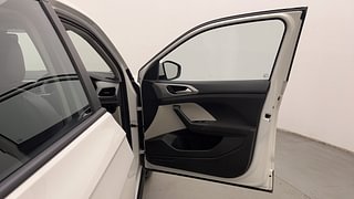 Used 2022 Volkswagen Taigun Highline 1.0 TSI MT Petrol Manual interior RIGHT FRONT DOOR OPEN VIEW