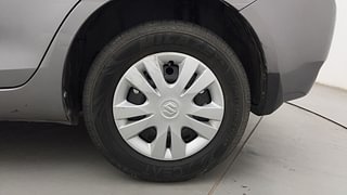 Used 2014 Maruti Suzuki Swift Dzire VXI AT Petrol Automatic tyres LEFT REAR TYRE RIM VIEW