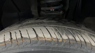 Used 2022 Nissan Magnite XV Premium Turbo CVT (O) Petrol Automatic tyres LEFT FRONT TYRE TREAD VIEW