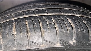 Used 2015 Maruti Suzuki Celerio VXI CNG Petrol+cng Manual tyres LEFT FRONT TYRE TREAD VIEW