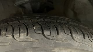 Used 2012 Hyundai i10 [2010-2016] Era Petrol Petrol Manual tyres LEFT FRONT TYRE TREAD VIEW