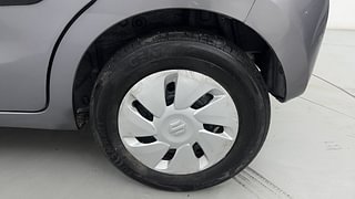 Used 2015 Maruti Suzuki Celerio VXI CNG Petrol+cng Manual tyres LEFT REAR TYRE RIM VIEW