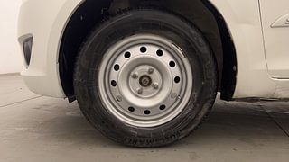 Used 2012 Maruti Suzuki Swift [2011-2017] LXi Petrol Manual tyres LEFT FRONT TYRE RIM VIEW