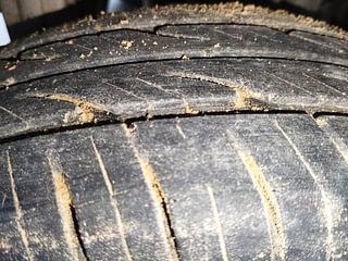 Used 2016 Maruti Suzuki Alto 800 [2016-2019] Vxi Petrol Manual tyres RIGHT REAR TYRE TREAD VIEW