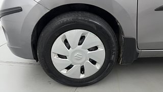 Used 2015 Maruti Suzuki Celerio VXI CNG Petrol+cng Manual tyres LEFT FRONT TYRE RIM VIEW