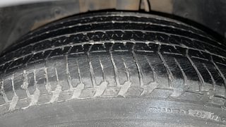 Used 2019 Mahindra XUV500 [2018-2021] W7 Diesel Manual tyres LEFT FRONT TYRE TREAD VIEW