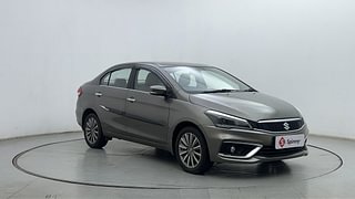 Used 2021 Maruti Suzuki Ciaz Alpha AT Petrol Petrol Automatic exterior RIGHT FRONT CORNER VIEW