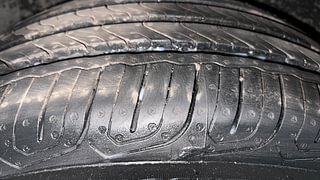 Used 2017 Skoda Rapid new [2016-2020] Ambition TDI Diesel Manual tyres RIGHT REAR TYRE TREAD VIEW