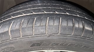 Used 2021 Maruti Suzuki Ciaz Alpha AT Petrol Petrol Automatic tyres LEFT FRONT TYRE TREAD VIEW