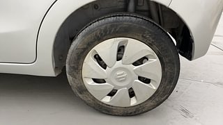 Used 2014 Maruti Suzuki Celerio ZXI Petrol Manual tyres LEFT REAR TYRE RIM VIEW