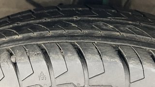 Used 2023 Maruti Suzuki Swift LXI Petrol Manual tyres LEFT FRONT TYRE TREAD VIEW