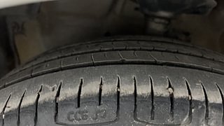 Used 2014 Maruti Suzuki Celerio ZXI Petrol Manual tyres LEFT FRONT TYRE TREAD VIEW