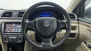 Used 2021 Maruti Suzuki Ciaz Alpha AT Petrol Petrol Automatic interior STEERING VIEW