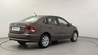 Used 2017 volkswagen Vento 1.2L Highline Petrol AT Petrol Automatic exterior RIGHT REAR CORNER VIEW