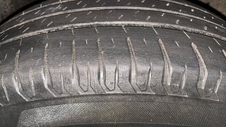 Used 2013 Nissan Sunny [2011-2014] XL Petrol Manual tyres LEFT FRONT TYRE TREAD VIEW