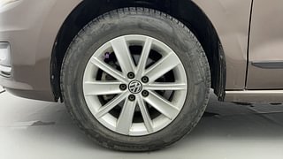 Used 2017 volkswagen Vento 1.2L Highline Petrol AT Petrol Automatic tyres LEFT FRONT TYRE RIM VIEW