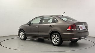 Used 2017 volkswagen Vento 1.2L Highline Petrol AT Petrol Automatic exterior LEFT REAR CORNER VIEW