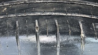 Used 2022 Maruti Suzuki Dzire ZXI CNG Petrol+cng Manual tyres LEFT REAR TYRE RIM VIEW