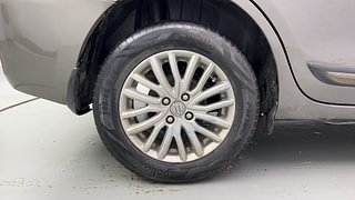 Used 2022 Maruti Suzuki Dzire ZXI CNG Petrol+cng Manual tyres RIGHT REAR TYRE RIM VIEW