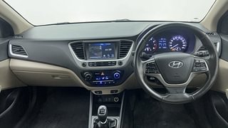 Used 2018 Hyundai Verna [2017-2020] 1.6 VTVT SX (O) Petrol Manual interior DASHBOARD VIEW