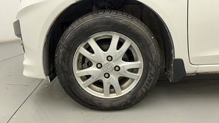 Used 2013 Honda Brio [2011-2016] V MT Petrol Manual tyres LEFT FRONT TYRE RIM VIEW