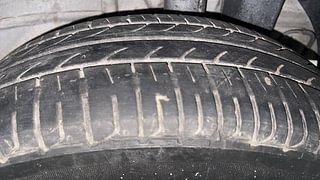 Used 2015 Hyundai Elite i20 [2014-2018] Magna 1.2 Petrol Manual tyres LEFT REAR TYRE TREAD VIEW