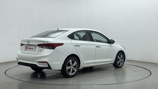 Used 2018 Hyundai Verna [2017-2020] 1.6 VTVT SX (O) Petrol Manual exterior RIGHT REAR CORNER VIEW