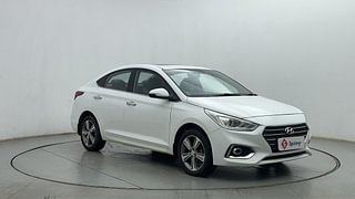 Used 2018 Hyundai Verna [2017-2020] 1.6 VTVT SX (O) Petrol Manual exterior RIGHT FRONT CORNER VIEW