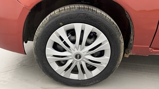 Used 2010 Maruti Suzuki Alto K10 [2010-2014] VXi Petrol Manual tyres LEFT FRONT TYRE RIM VIEW