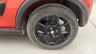 Used 2018 Maruti Suzuki Ignis [2017-2020] Alpha AMT Petrol Petrol Automatic tyres LEFT REAR TYRE RIM VIEW