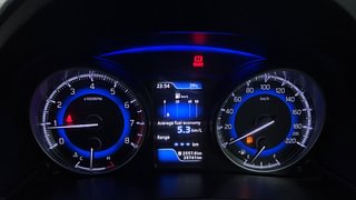 Used 2018 Maruti Suzuki Baleno [2015-2019] Alpha Petrol Petrol Manual interior CLUSTERMETER VIEW